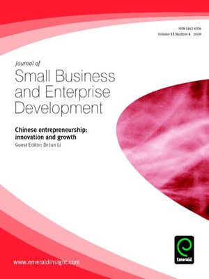 cover image of Journal of Small Business and Enterprise Development, Volume 15, Issue 4